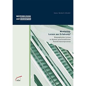 Ines Schell-Kiehl - Mentoring: Lernen aus Erfahrung: Biographisches Lernen im Kontext gesellschaftlicher Transformationsprozesse (Weiterbildung und Biographie)