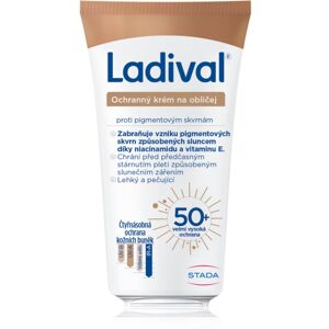 Ladival Anti-Pigmentflecken Sonnenschutz-Creme schützende Gesichtscreme mit Vitamin E SPF 50+ 50 ml