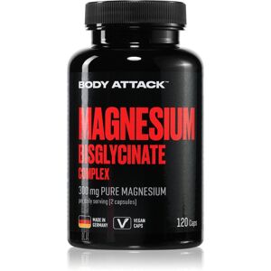 Body Attack Magnesium Bisglycinate Magnesium für die Muskelregeneration 120 Kapseln