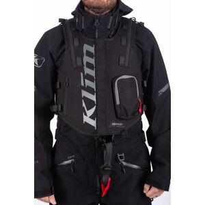 Klim Atlas 14 Avalanche Airbag Weste mit Rucksack L XL 2XL 3XL Schwarz