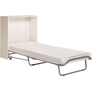 Schrankbett INOSIGN "Sognum", grau (weiß), H:102cm, Schrankbetten, inkl. Matratze, Gästebett, Klappbett, Topseller