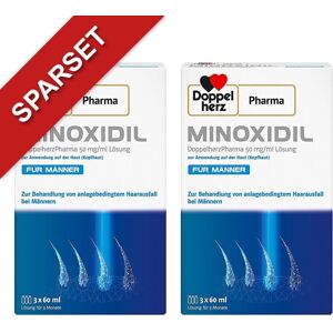 Minoxidil DoppelherzPharma für Männer 50 mg/ml Lösung