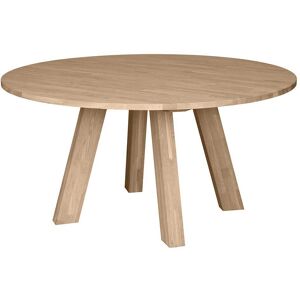 Pharao24.de Runder Holz Esszimmertisch aus Eiche 150 cm Durchmesser