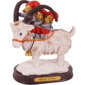 Weihnachtsziege mit 3 Kindern Klein - Rolf Lidberg