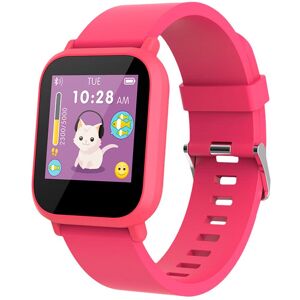 Maxlife MXSW-200 Smartwatch Vandtæt & m. Pulsmåler - Lyserød