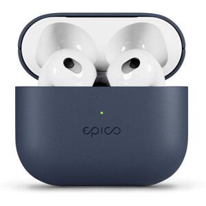 Epico AirPods (3. Gen.) Ægte Læder Cover - Blå