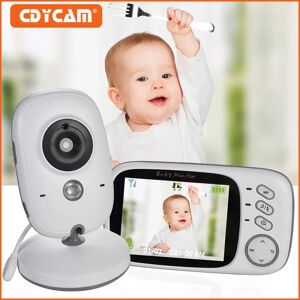Cdycam 3.2 pouces LCD sans fil couleur vidéo bébé moniteur VB603 Vision nocturne nounou moniteur berceuses Surveillance sécurité bébé caméra