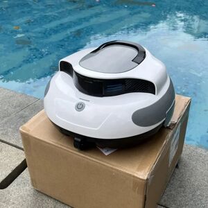 OIMG Aspirateur de piscine robot sans fil, aspiration robot automatique, nettoyeur de piscine dans le
