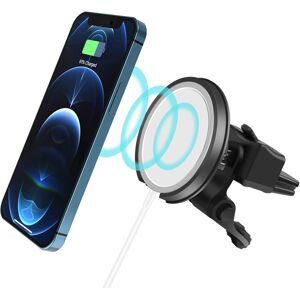 HAWEEL MagSafe Magnetic Wireless Charger with Car Air Outlet Holder Phone Bracket
