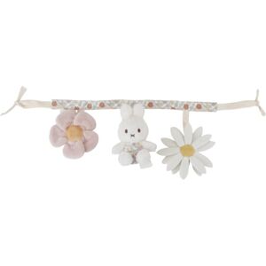 Little Dutch Stroller Activity Chain Miffy Vintage Flowers giocattolo pendente a contrasto 1 pz