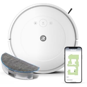 Irobot Roomba Combo Essential, Robot Aspirapolvere Lavapavimenti, Potente Aspirazione e Pulizia