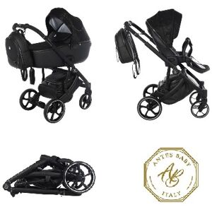 Antes Baby 2 in 1 Rock Leo Black/Black Telaio Nero