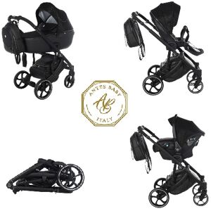 Trio Antes Baby Rock Leo Black/Black Telaio Nero