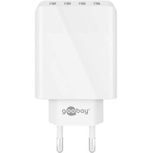 Goobay USB-A adapter - USB-A oplader - CEE 7/16