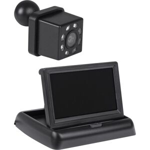 Nuvance - Baby Camera met Monitor - voor Auto - Antislip en Verstelbaar - Autospiegel Baby - Achteruitkijkspiegel
