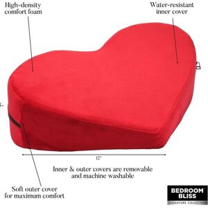 Bedroom Bliss Love Pillow Heart Pillow