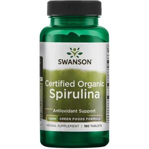 Swanson Spirulina (100% Cerified Organic) 180 Tabletter