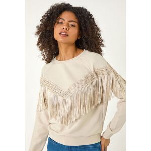 Dusk Tassel Detail Sweatshirt 8 female