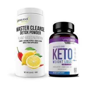 HB Keto Diet Master Cleanse & BHB Capsule Weight Loss Support (2-Pack) 2-Pack