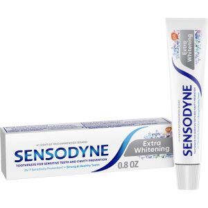 Sensodyne Toothpaste, Extra Whitening, 0.8Oz, 36/Ct, White (Gkc08434)