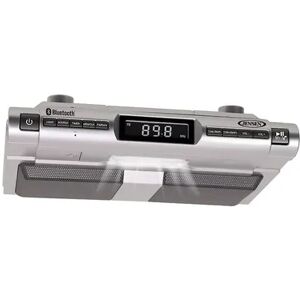 Jensen Under Cabinet Bluetooth Stereo and Radio, White