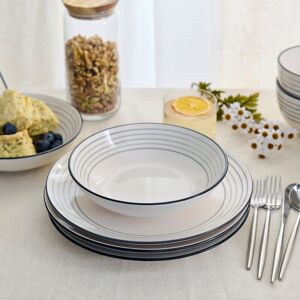 Earth & Clay Zeke Earthenware Dinnerware Set Service for 8
