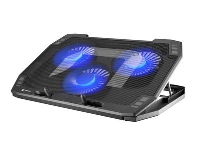 NATEC Kannettavan tietokoneen jäähdytysalusta Oriole 15.6-17.3 tuuman LED-kannettavan tietokoneen jäähdytysalusta 43.9 cm (17.3")