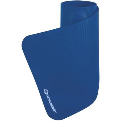 Fitness-/Yogamåtte - XL - SCHILDKROT - 195 x 80 cm - Tykkelse 15 mm - Syntetisk gummi - Blå