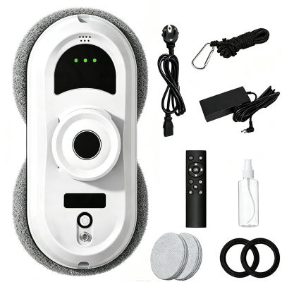 Robot Limpiacristales Eléctrico Inteligente de Alta Potencia 5600 Pa, con Control, Seguro y Eficiente