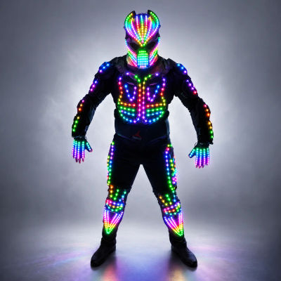 Future LED Robot traje de baile Festival celebrar fiesta de graduación espectáculo de música disfraz bailarina espectáculo Club vestido