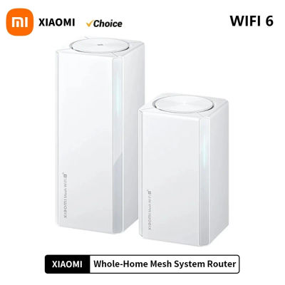 NUEVO Router Xiaomi para Toda la Casa con Sistema Mesh AX3000 WiFi6, Repetidor Bluetooth, Módem, Gateway, Amplificador de Señal IPTV, Acelerador de Juegos