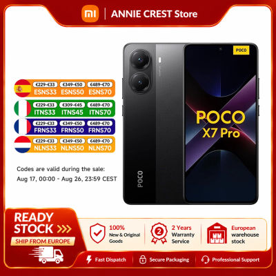 Teléfono Inteligente Xiaomi Poco X7 Pro, 8+256 GB/12+512 GB, Dimensity 8400 Ultra, Pantalla Full HD de 6.67 Pulgadas, 120 Hz, Batería de 6000 mAh