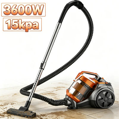 Aspiradora de Mano Inteligente para el Hogar con Potencia de Succión de 3600W y 15000PA para Limpiar Pisos, Alfombras, Sofás y Pelo de Mascotas