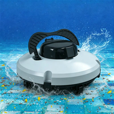 Robot limpiador de piscinas inteligente IPX8, 120 minutos de autonomía, robot limpiador eléctrico inalámbrico para piscinas, aspiradora de succión potente, planificación de rutas inteligente, batería
