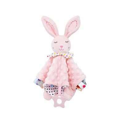 Juguetes de peluche para bebé recién nacido, manta de animales bonita, edredón, conejito, elefante, calma, toalla para dormir, regalo para bebé