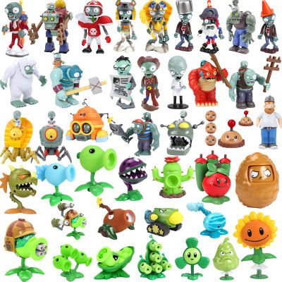 Nuevas figuras de plantas vs Zombies Dr. Zomboss Peashooter Gargantuar patata Mine Chomper Conehead regalo de Navidad juguete para niños