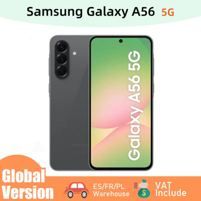 Teléfono Inteligente Samsung Galaxy A56 5G 100% Original, Pantalla Super AMOLED de 6.7 Pulgadas y 120 Hz, Exynos 1580, Batería de 5000 mAh, Carga Rápida de 45 W, Cámara de 50 MP, Actualización de