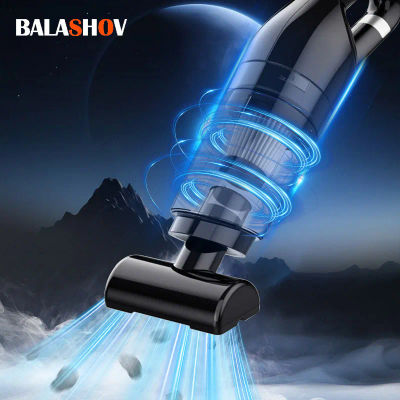 Aspiradora Mini portátil inalámbrica de mano, potente máquina de limpieza, electrodoméstico para el hogar del coche, para polvo, pelo de mascota, carga USB