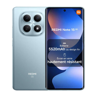 Versión Europea Xiaomi Redmi Note 15 5G Smartphone Cámara Principal de 108MP Pantalla AMOLED de 6.77" y 120Hz Batería de 5520mAh Teléfono Móvil Xiaomi