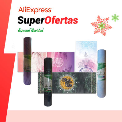 ESTERILLA ANTIDESLIZANTE PARA YOGA AMIKO. COLCHONETA PARA YOGA, FITNESS, TRANSPORTABLE Elástico alfombra VARIOS MODELOS