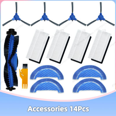 Compatible con Cecotec Conga 1090 1099 1990 Connected 1790 Ultra Titanium 990 999 Vital Piezas Cepillo principal Filtro Mop Paño