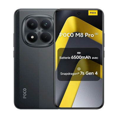 Teléfono Inteligente POCO M8 Pro 5G, Versión para la UE, Snapdragon ® Batería de 6500mAh de 7.ª generación, cámara principal de 50MP, pantalla de 6.83 pulgadas 1.5K 120Hz, NFC