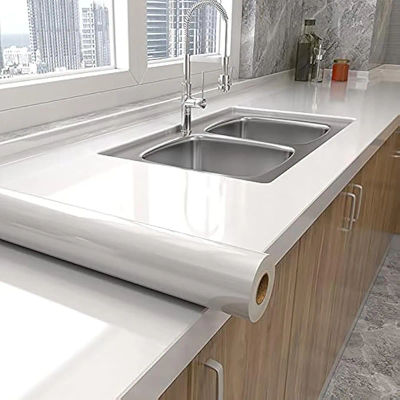 Película de perlas de PVC, papel tapiz de pasta impermeable, autoadhesivo DIY para habitación, armario, cocina, pasta de alto brillo, pegatinas de pared para muebles
