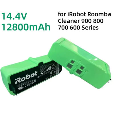 Batería de Iones de Litio de 14.4V 12800mAh para Aspiradora iRobot Roomba Series 900 800 700 600 960 980 981 965 895 890 860 695 692 690 680 675