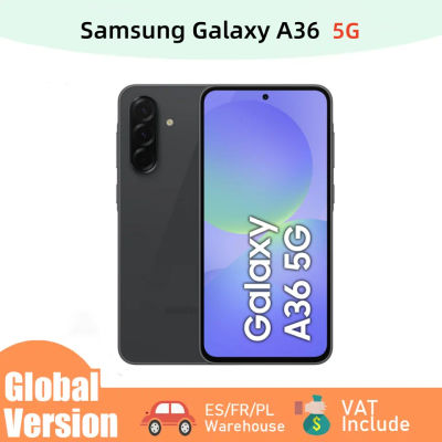 Samsung Galaxy A36 5G, Teléfono Inteligente Android, Pantalla AMOLED de 6.7 Pulgadas, Almacenamiento de 256/128GB, 8GB de RAM, Frecuencia de Actualización de 120Hz, Cámara de 50MP, Carga Rápida,