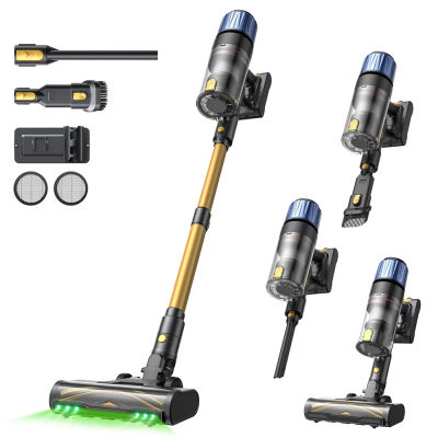 Aspiradora Inalámbrica Proscenic P20/P15/P11 Ultra OnePass, 70000Pa/50kPa/40kPa de Succión, Aspiradora de Mano Inalámbrica para Pisos, Alfombras, Pelo de Mascotas, Limpieza del Hogar