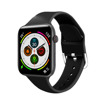 Reloj Inteligente Smartwatch Kumi Ku1 Temperatura Presión negro/plata/rosado
