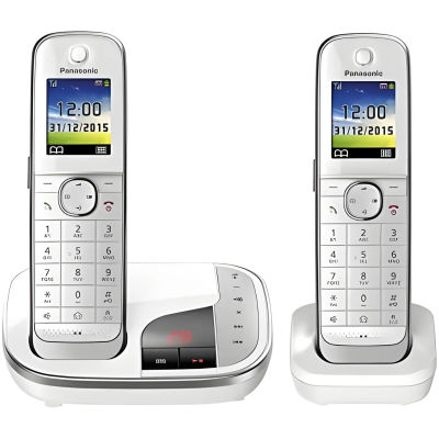 Teléfono Inalámbrico Panasonic KX-TGJ322 con Identificador de Llamadas y Altavoz