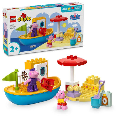 LEGO 10432 DUPLO Excursión en Barco de Peppa Pig Juego de juguetes para bebés
