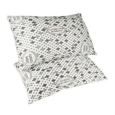 Beprohome Pack 2 Almohadas Ergonómicas Copos Viscoelástica y Fibra Hueca Siliconada medida 60cm